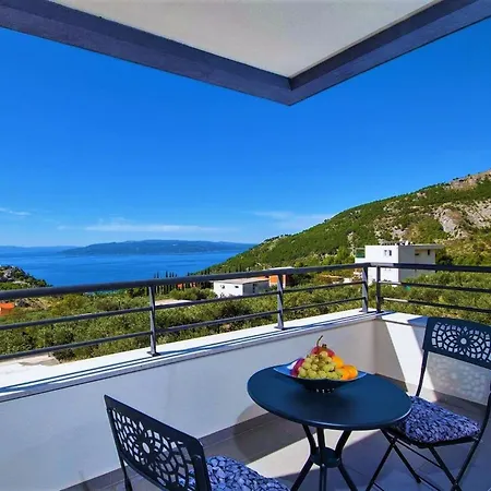 Red With Pool And Sea View